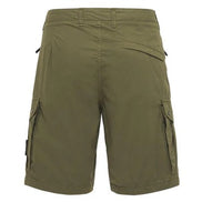 Stone Island Nylon Metal Cargo Shorts Olive Green (Pre-Loved)