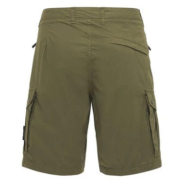 Stone Island Nylon Metal Cargo Shorts Olive Green (Pre-Loved)