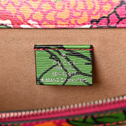Gucci Dionysus Floral Print Leather Chain Wallet (Pre-Loved)