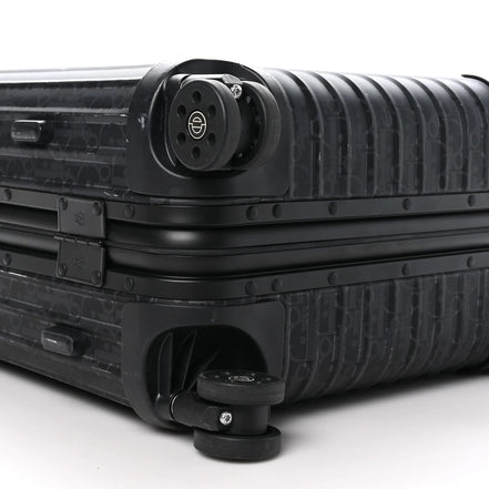 Dior x Rimowa Black Oblique Aluminium Suitcase