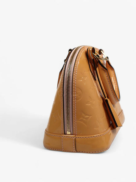 Louis Vuitton Alma BB Rose Ballerine Vernis Leather (Pre-Loved)