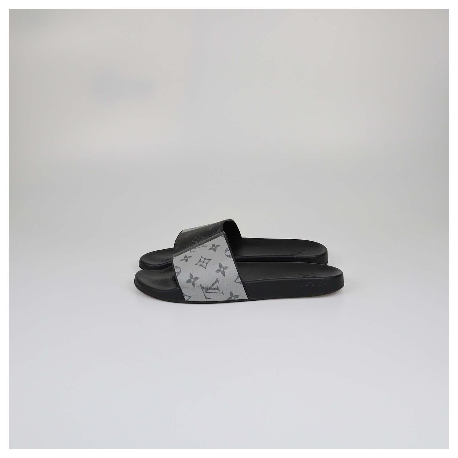 Super Rare Louis Vuitton Split Sliders (Pre-Loved)