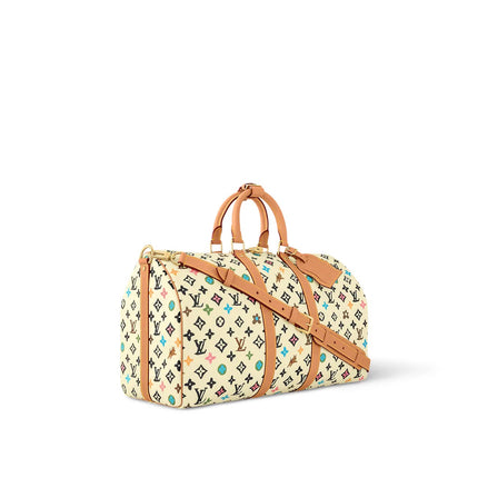 Louis Vuitton x Tyler, The Creator Monogram Craggy White Keepall 45 Bag "Unworn"