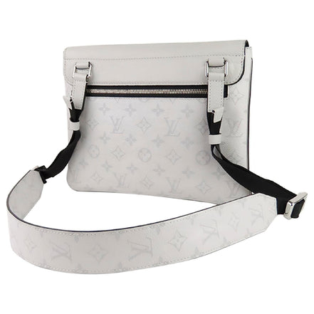 Louis Vuitton White Taigarama Outdoor Flap Messenger Bag "Unworn"