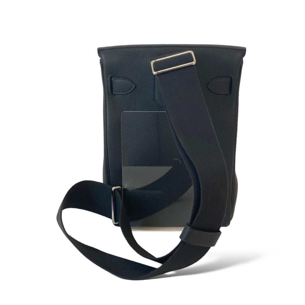 Hermès Gris HAC à Dos PM 