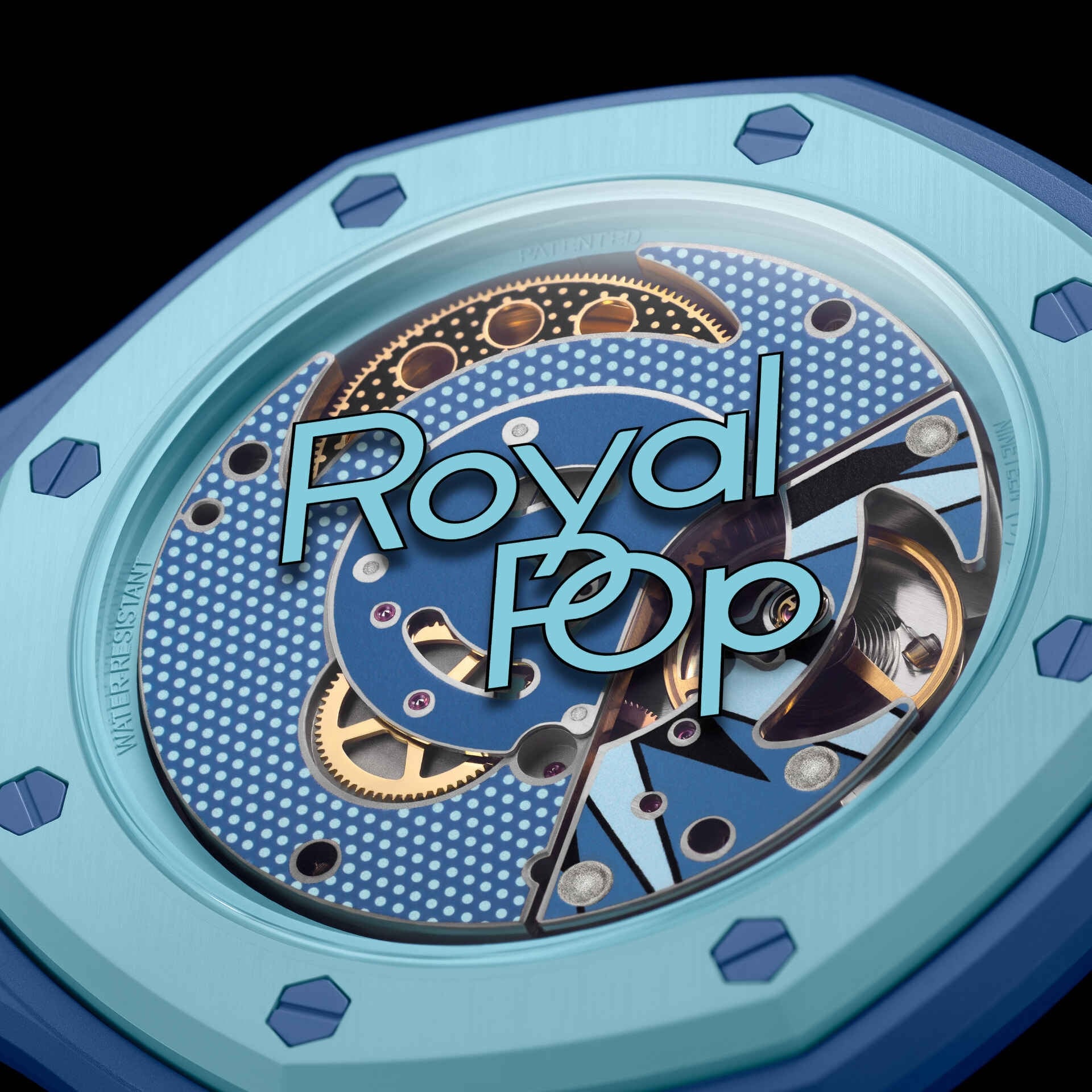Blue Swatch x AP 