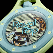 Yellow and Blue Swatch x AP 