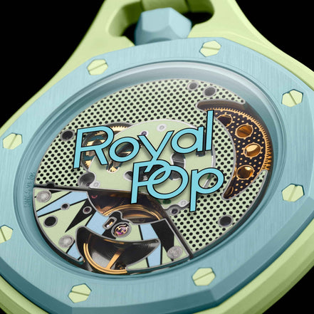 Yellow and Blue Swatch x AP "Royal Pop" "Unworn"