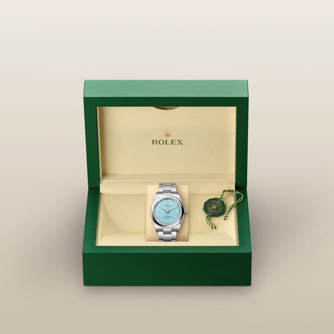 Rolex Oyster Perpetual 36 126000 Turquoise Blue 
