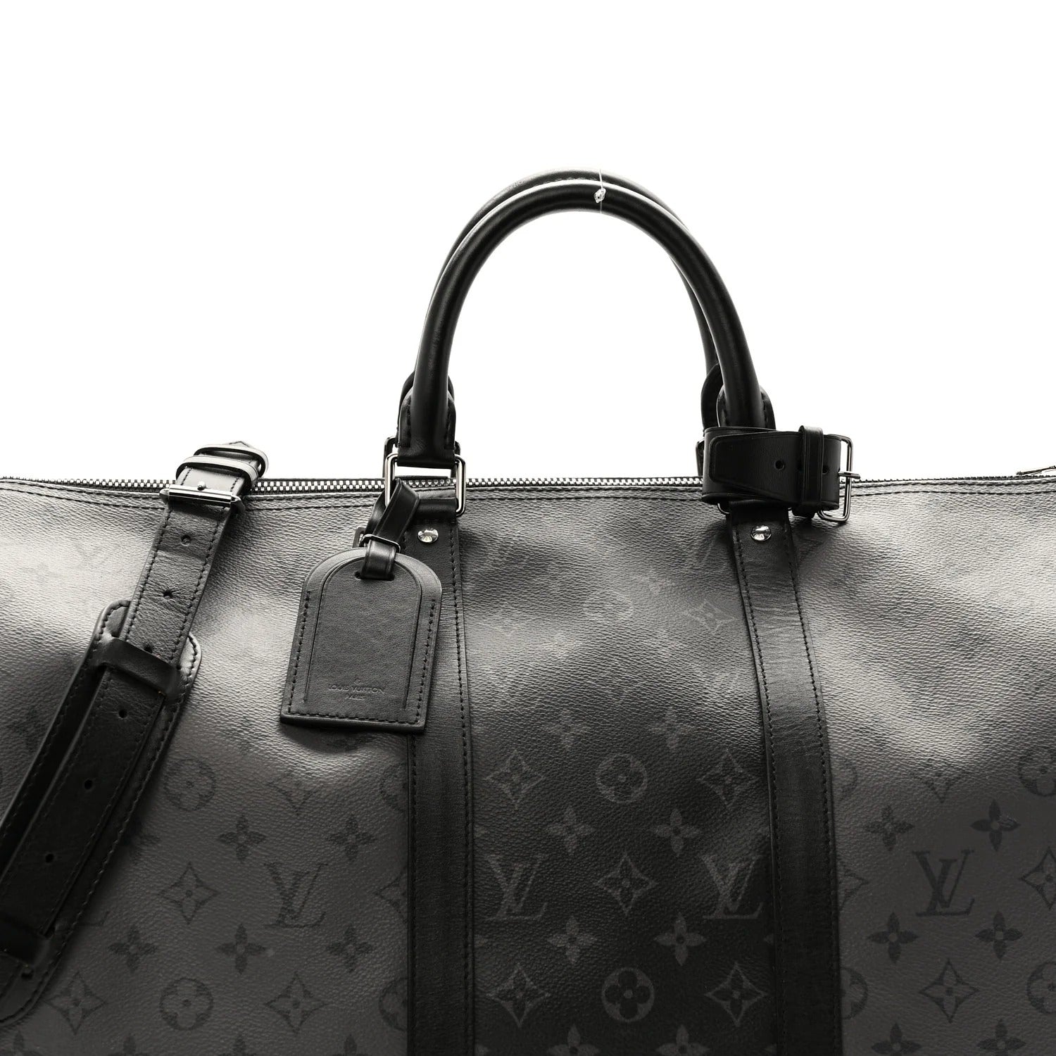 Louis Vuitton Monogram Eclipse Keepall Bandoulière 50 