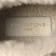 Louis Vuitton Beige Monogram Suede Time Out Sneakers 
