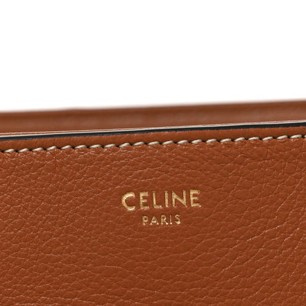 Celine Teen Nino Grained Calfskin Top Handle Bag "Unworn"