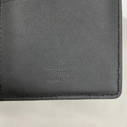 Louis Vuitton Aerogram Black Leather Brazza Wallet 