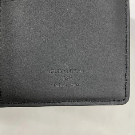 Louis Vuitton Aerogram Black Leather Brazza Wallet "Unworn"
