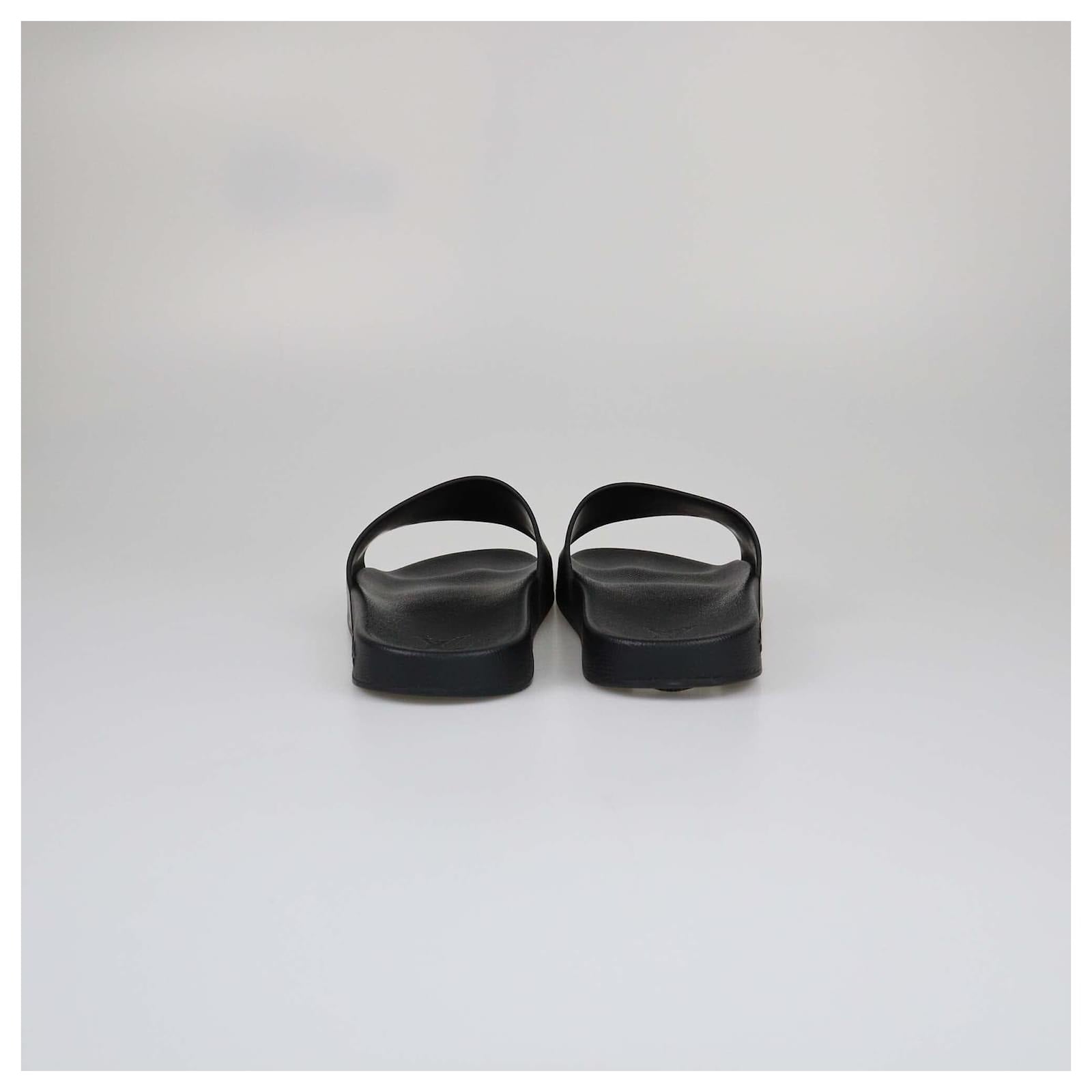 Super Rare Louis Vuitton Split Sliders (Pre-Loved)