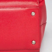 Louis Vuitton Rubis Red Taurillon Leather Lockmeto Tote 