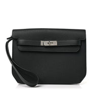 Hermès Kelly Depeches Pouch So Black Monochrome 