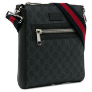 Gucci Black Large Messenger Bag 