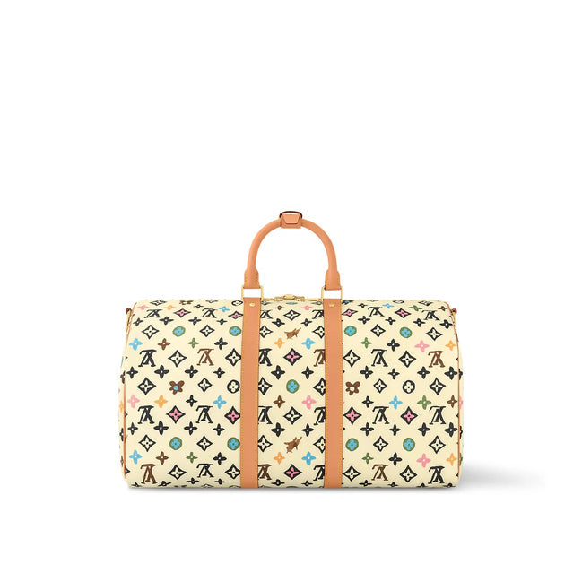 Louis Vuitton x Tyler, The Creator Monogram Craggy White Keepall 45 Bag "Unworn"