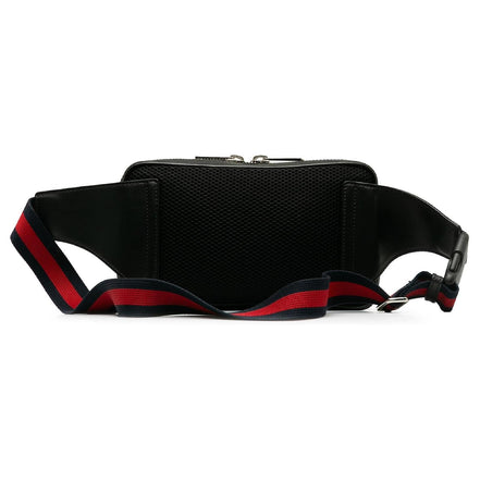 Gucci Black GG Supreme Tiger Print Belt Bag "Unworn"