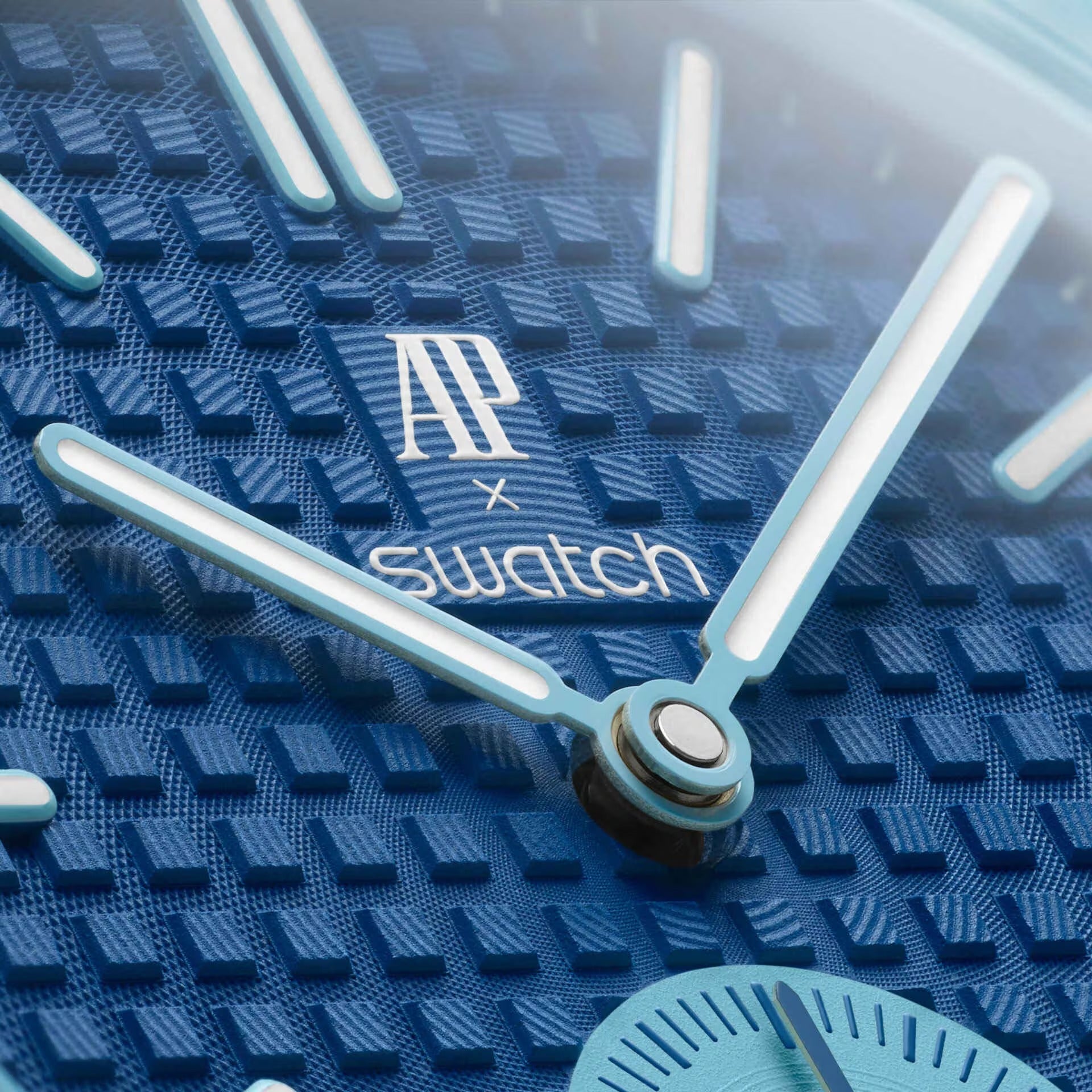 Blue Swatch x AP 