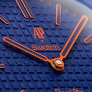 Blue and Orange Swatch x AP 
