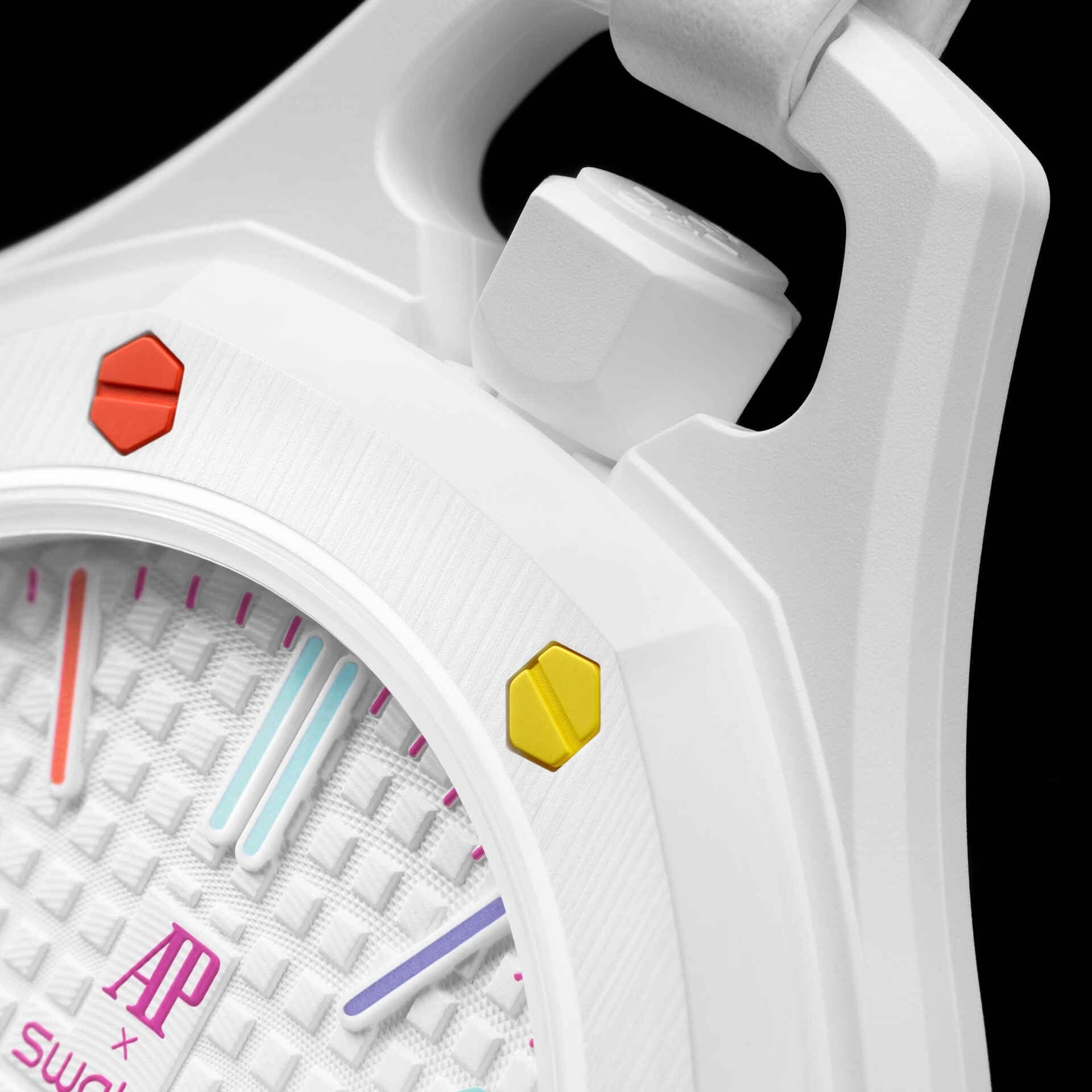 White Multi Swatch x AP 