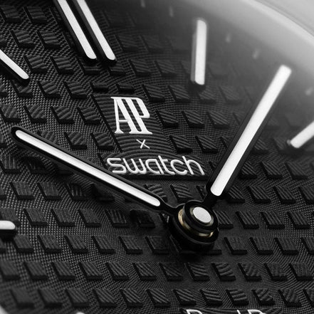 Black and White Swatch x AP "Royal Pop" "Unworn"