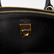 Louis Vuitton Calfskin City Steamer MM Black 