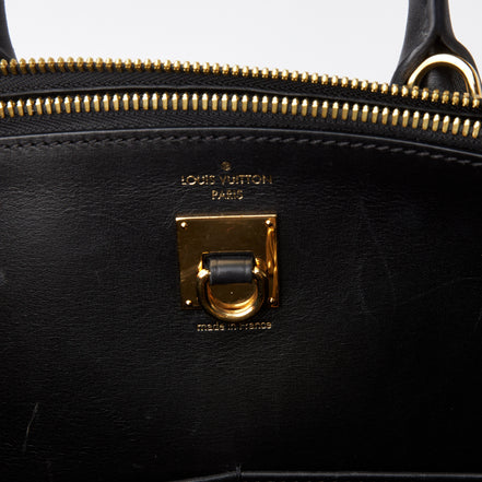 Louis Vuitton Calfskin City Steamer MM Black "Unworn"
