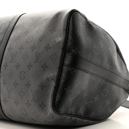 Louis Vuitton Monogram Eclipse Keepall Bandoulière 50 "Unworn"