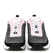 Chanel Tweed Runners Black, Grey & Pink 