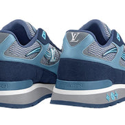 Louis Vuitton Run Away Trainers Blue 
