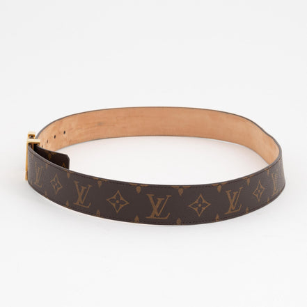 Louis Vuitton Monogram Canvas LV Initiales Belt (Pre-Loved)
