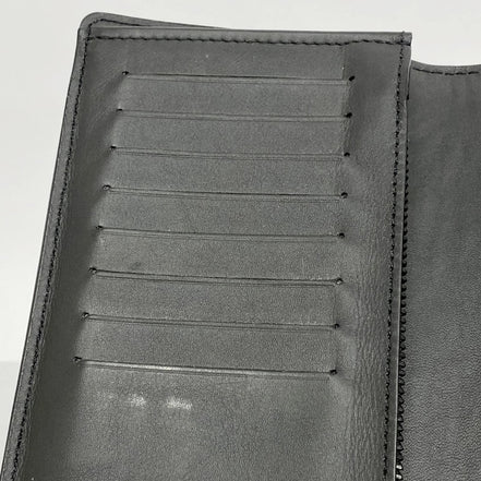 Louis Vuitton Aerogram Black Leather Brazza Wallet "Unworn"