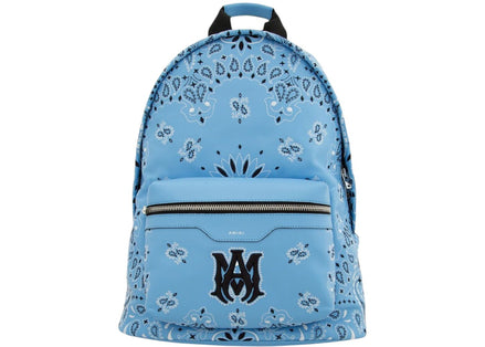 Amiri MA Bandana Print Backpack Light Blue "Unworn"