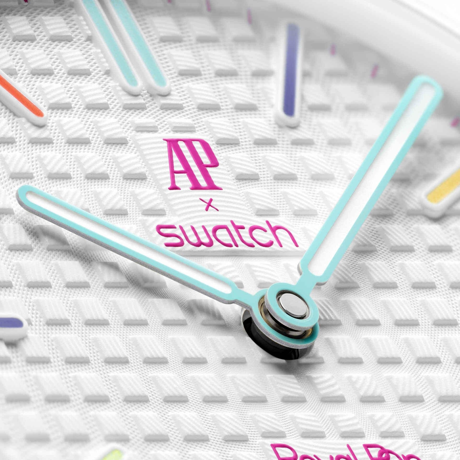 White Multi Swatch x AP 