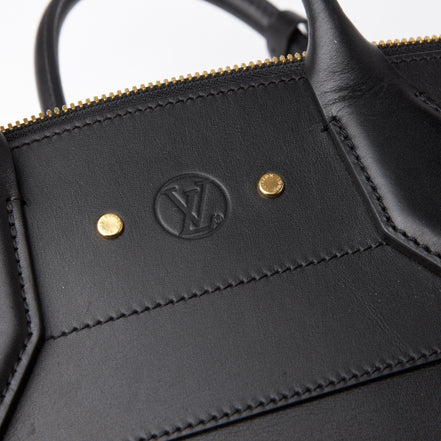 Louis Vuitton Calfskin City Steamer MM Black "Unworn"