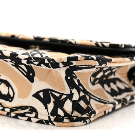 Chanel Racing Flag Printed Mini Wallet On Chain "Unworn"