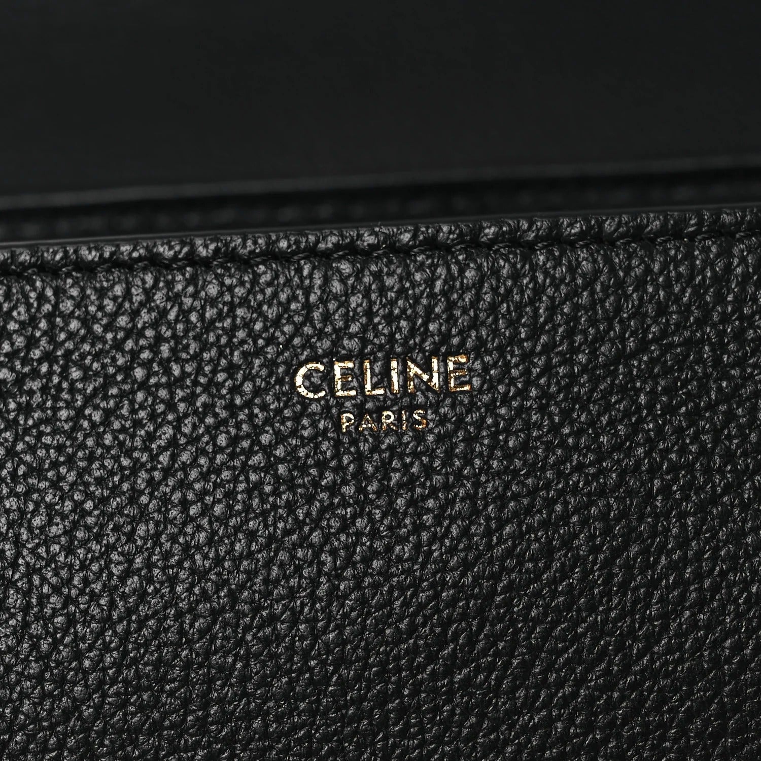 Celine Teen Nino Grained Calfskin Top Handle Bag 