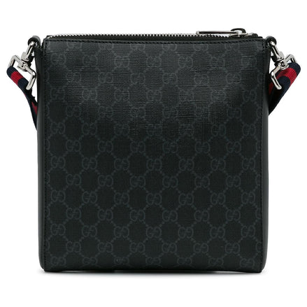 Gucci Black Large Messenger Bag "Pre-Loved"