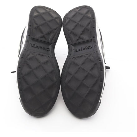 Chanel White and Black Runner Sneakers "Unworn"