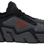Prada Black & Orange Cloudbust Thunder Sneakers (Pre-Loved)