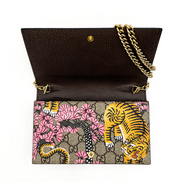 Gucci Tiger & Cherry Blossom GG Supreme Wallet (Pre-Loved)