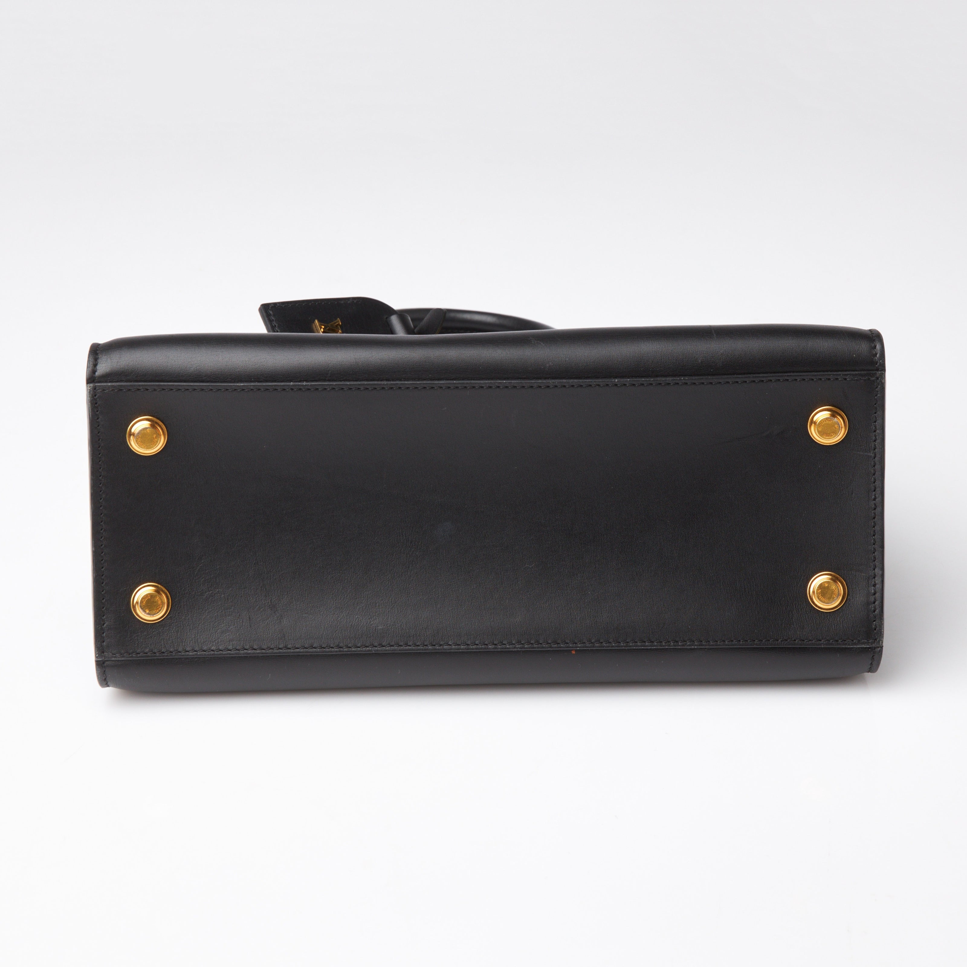 Louis Vuitton Calfskin City Steamer MM Black 