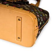 Louis Vuitton x Takashi Murakami Black Monogram Multicolore Alma PM (Pre-Loved)