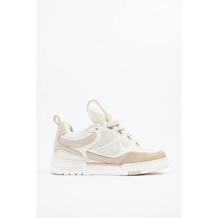 Louis Vuitton Beige and White Skate Sneakers "Unworn"