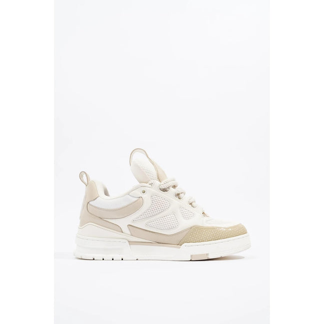 Louis Vuitton Beige and White Skate Sneakers "Unworn"