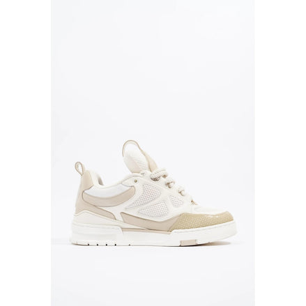 Louis Vuitton Beige and White Skate Sneakers "Unworn"