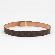 Louis Vuitton Monogram Canvas LV Initiales Belt (Pre-Loved)